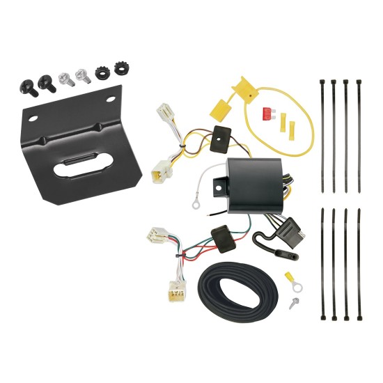 Plug and Play T-One Wiring Harness Connector 4-Flat Mounting Bracket 118692 118144 Tekonsha Trailer Wiring and Bracket 17-21 Hyundai Elantra 13-21 Hyundai Elantra GT 4-Flat Harness Plug Play 13 14 15 16 17 18 19 20 21 2013 2014 2015 2016 2017 2018 2019 20 Trailer Wiring and Bracket For 17-21 Hyundai Elantra 13-21 Hyundai Elantra GT 4-Flat Harness Plug Play