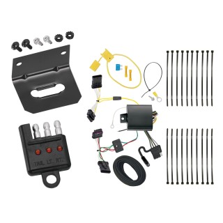 Plug and Play T-One Wiring Harness Connector 4-Flat Mounting Bracket4-Flat Car End Tester w/ LED Display 118693 118144 20114 Tekonsha Trailer Wiring and Bracket Light Tester 16-22 FIAT 500X All Styles 4-Flat Harness Plug Play 16 17 18 19 20 21 22 2016 201 Trailer Wiring and Bracket w/ Light Tester For 16-22 FIAT 500X All Styles 4-Flat Harness Plug Play