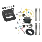 Plug and Play T-One Wiring Harness Connector 4-Flat Mounting Bracket 118695 118144 Tekonsha Trailer Wiring and Bracket 16-17 Honda Accord Coupe 4-Flat Harness Plug Play 16 17 2016 2017 Trailer Wiring and Bracket For 16-17 Honda Accord Coupe 4-Flat Harness Plug Play