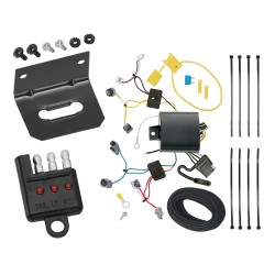 Trailer Wiring and Bracket w/ Light Tester For 16-17 Honda Accord Coupe 4-Flat Harness Plug Play Trailer Wiring and Bracket w/ Light Tester For 16-17 Honda Accord Coupe 4-Flat Harness Plug Play