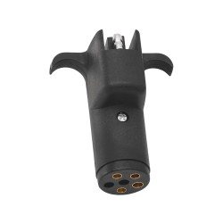 6-Way Round Pin to 4-Flat Wiring Harness Tow Plug Kit Adapter 6-Way Round Pin to 4-Flat Wiring Harness Tow Plug Kit Adapter