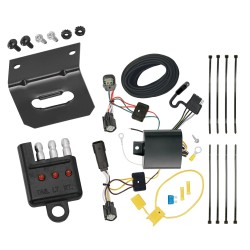 Trailer Wiring and Bracket w/ Light Tester For 17-18 Ford Escape Plug & Play 4-Flat Harness