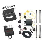 Plug and Play T-One Wiring Harness Connector 4-Flat Mounting Bracket4-Flat Car End Tester w/ LED Display 118719 118144 20114 Tekonsha Trailer Wiring and Bracket Light Tester 15-22 RAM ProMaster City Plug Play 4-Flat Harness 15 16 17 18 19 20 21 22 2015 20 Trailer Wiring and Bracket w/ Light Tester For 15-23 RAM ProMaster City Plug & Play 4-Flat Harness