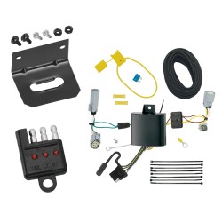 Trailer Wiring and Bracket w/ Light Tester For 17-20 Chrysler Pacifica LX Touring 20-24 Voyager 22-23 Grand Caravan Plug & Play 4-Flat Harness Trailer Wiring and Bracket w/ Light Tester For 17-20 Chrysler Pacifica LX Touring 20-24 Voyager 22-23 Grand Caravan Plug & Play 4-Flat Harness