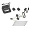 Plug and Play T-One Wiring Harness Connector 4-Flat Mounting Bracket 118725 118144 Tekonsha Trailer Wiring and Bracket 16-20 Buick Envision All Styles 4-Flat Harness Plug Play 16 17 18 19 20 2016 2017 2018 2019 2020 Trailer Wiring and Bracket For 16-20 Buick Envision All Styles 4-Flat Harness Plug Play