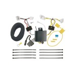 Trailer Hitch 7 Way RV Wiring Kit For 16-22 Nissan Altima Plug Prong Pin Brake Control Ready