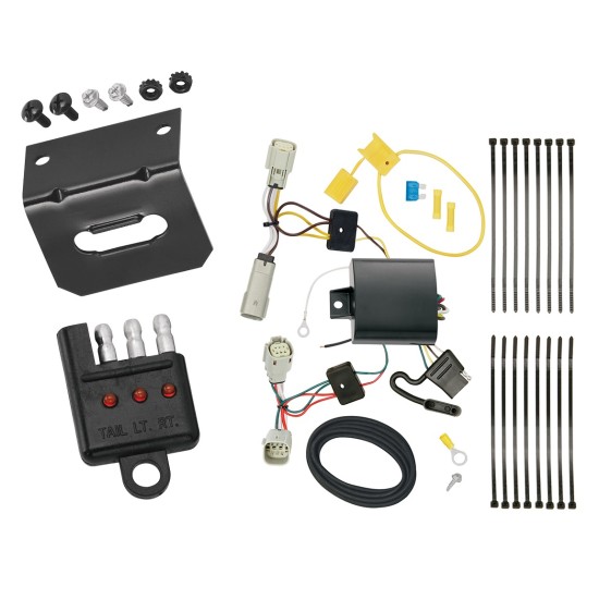 Plug and Play T-One Wiring Harness Connector 4-Flat Mounting Bracket4-Flat Car End Tester w/ LED Display 118732 118144 20114 Tekonsha Trailer Wiring and Bracket Light Tester 16-20 Cadillac CT6 All Styles Plug Play 4-Flat Harness 16 17 18 19 20 2016 2017 2 Trailer Wiring and Bracket w/ Light Tester For 16-20 Cadillac CT6 All Styles Plug & Play 4-Flat Harness