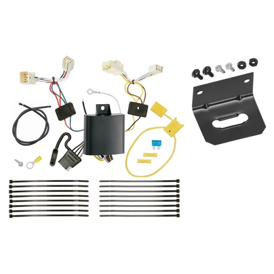 Plug and Play T-One Wiring Harness Connector 4-Flat Mounting Bracket Installation Instructions 118738 118144 Tekonsha Trailer Wiring and Bracket 15-16 Hyundai Genesis 17-23 Genesis G80 Plug Play 4-Flat Harness 15 16 17 18 19 20 21 22 23 2015 2016 2017 201 Trailer Wiring and Bracket For 15-16 Hyundai Genesis 17-23 Genesis G80 Plug & Play 4-Flat Harness