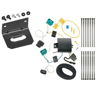 Plug and Play T-One Wiring Harness Connector 4-Flat Mounting Bracket 118750 118144 Tekonsha Trailer Wiring and Bracket 18-21 Chevy Equinox except Premier 4-Flat Harness Plug Play 18 19 20 21 2018 2019 2020 2021 Trailer Wiring and Bracket For 18-21 Chevy Equinox except Premier 4-Flat Harness Plug Play