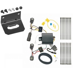 Trailer Wiring and Bracket For 17-22 Chevy Trax except LS 4-Flat Harness Plug Play Trailer Wiring and Bracket For 17-22 Chevy Trax except LS 4-Flat Harness Plug Play