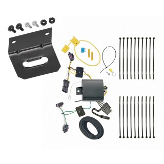 Plug and Play T-One Wiring Harness Connector 4-Flat Mounting Bracket Installation Instructions 118752 118144 Tekonsha Trailer Wiring and Bracket 17-22 Jeep Compass Plug Play 4-Flat Harness 17 18 19 20 21 22 2017 2018 2019 2020 2021 2022 Trailer Wiring and Bracket For 17-24 Jeep Compass Plug & Play 4-Flat Harness