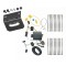 Plug and Play T-One Wiring Harness Connector 4-Flat Mounting Bracket Installation Instructions 118752 118144 Tekonsha Trailer Wiring and Bracket 17-22 Jeep Compass Plug Play 4-Flat Harness 17 18 19 20 21 22 2017 2018 2019 2020 2021 2022 Trailer Wiring and Bracket For 17-24 Jeep Compass Plug & Play 4-Flat Harness