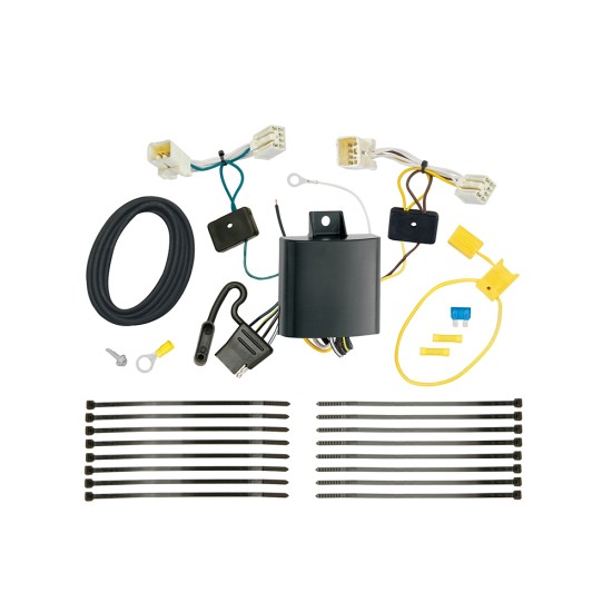 Custom Fit Trailer Hitch Wiring Harness (Plug & Play) Installation Hardware Installation Instructions 24963 118758 Draw-Tite Trailer Hitch Tow Receiver Wiring Harness Kit 17-22 Hyundai Ioniq Hybrid except Plug-In 17 18 19 20 21 22 2017 2018 2019 2020 Trailer Hitch Tow Receiver w/ Wiring Harness Kit For 17-23 Hyundai Ioniq Hybrid except Plug-In