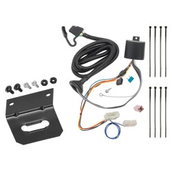 Trailer Wiring and Bracket For 16-22 Honda Pilot All Styles 4-Flat Harness Plug Play Trailer Wiring and Bracket For 16-22 Honda Pilot All Styles 4-Flat Harness Plug Play