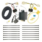 Plug and Play T-One Wiring Harness Connector 4-Flat Mounting Bracket 118763 118144 Tekonsha Trailer Wiring and Bracket 18-22 Toyota Camry All Styles 4-Flat Harness Plug Play 18 19 20 21 22 2018 2019 2020 2021 2022 Trailer Wiring and Bracket For 18-24 Toyota Camry All Styles 4-Flat Harness Plug Play