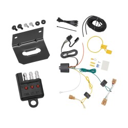 Trailer Wiring and Bracket w/ Light Tester For 18-24 VW Volkswagen Tiguan Plug & Play 4-Flat Harness Trailer Wiring and Bracket w/ Light Tester For 18-24 VW Volkswagen Tiguan Plug & Play 4-Flat Harness