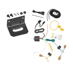 Trailer Wiring and Bracket For 18-24 VW Volkswagen Tiguan  Plug & Play 4-Flat Harness Trailer Wiring and Bracket For 18-24 VW Volkswagen Tiguan  Plug & Play 4-Flat Harness