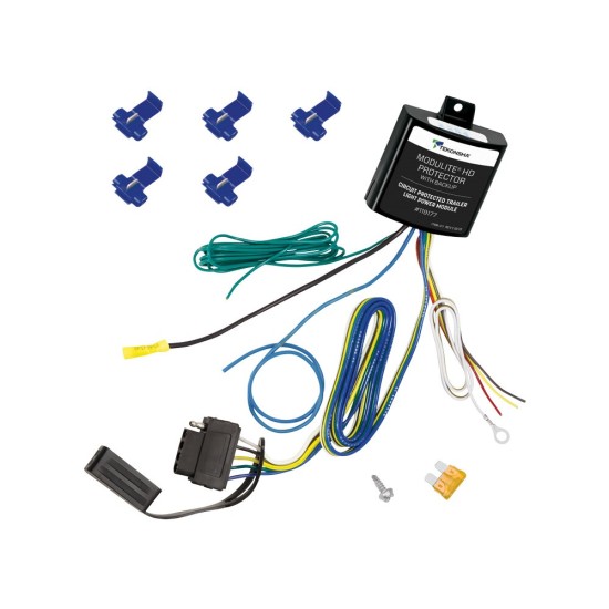 119177 Tekonsha ModuLite HD Protector w/Integrated Circuit & Overload Protection & 5-Flat Connector Backup Light or Surge Brake Lockout Circuit ModuLiteHD Protector w/Integrated Circuit & Overload Protection & 5-Flat Connector for Backup Light or Surge Brake Lockout Circuit