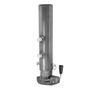 1289040300 BULLDOG BX1 Gooseneck Trailer Hitch Coupler 2-5/16 inch Diameter 30000 lbs. Capacity Round Bulldog BX1 Round Gooseneck Trailer Coupler 30,000 lbs 4.5" Outer Sleeve 4" Inner Tube Adjustable 2-5/16" Hitch Ball
