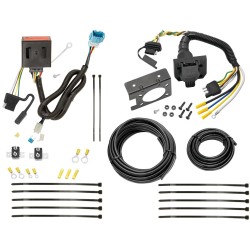 Trailer Hitch 7 Way RV Wiring Kit For 13-18 Acura RDX Plug Prong Pin Brake Control Ready