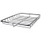 1394400 Reese Explore Rooftop Cargo Basket 37-1/4 inch x 26-1/2 inch 100 lbs. Capacity Low Profile Reese Low Profile Roof Top Steel Cargo Basket Luggage Carrier Rack 37.25" x 26.5" x 3.75" Car SUV Truck Vehicle