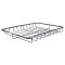 1394400 Reese Explore Rooftop Cargo Basket 37-1/4 inch x 26-1/2 inch 100 lbs. Capacity Low Profile Reese Low Profile Roof Top Steel Cargo Basket Luggage Carrier Rack 37.25" x 26.5" x 3.75" Car SUV Truck Vehicle