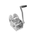 Fulton Brake Winch 1,000 lbs Capacity No Strap Automatic Clear Zinc Finish 5 Year Warranty - 143001 Boat Winch