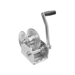 Fulton Brake Winch 1,000 lbs Capacity No Strap Automatic Clear Zinc Finish 5 Year Warranty - 143001 Boat Winch