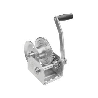 Fulton Brake Winch 1000 lbs Capacity No Strap Automatic Clear Zinc Finish 5 Year Warranty - 143001 Boat Winch Fulton Brake Winch 1000 lbs Capacity No Strap Automatic Clear Zinc Finish