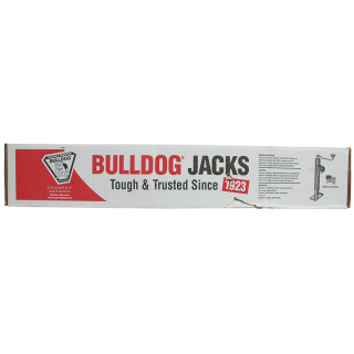 Bulldog 3K A-Frame Trailer Jack Sidewind Bulldog 3K A-Frame Trailer Jack, Sidewind, Gray Powdercoat, Corrosion Resistant