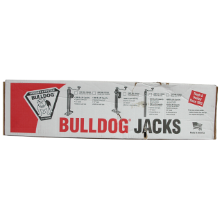 Bulldog 3K A-Frame Trailer Jack Sidewind Bulldog 3K A-Frame Trailer Jack, Sidewind, Gray Powdercoat, Corrosion Resistant