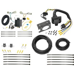 Trailer Hitch 7 Way RV Wiring Kit For 16-18 Lincoln MKX 17-20 Lincoln Continental Plug Prong Pin Brake Control Ready Trailer Hitch 7 Way RV Wiring Kit For 16-18 Lincoln MKX 17-20 Lincoln Continental Plug Prong Pin Brake Control Ready