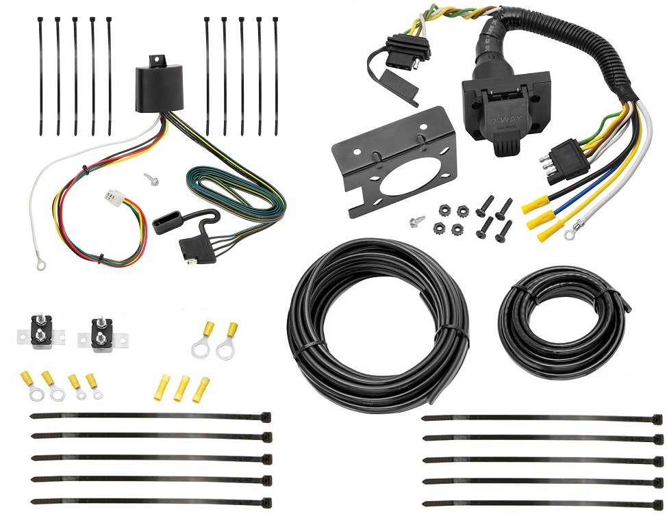 Trailer Hitch 7 Way RV Wiring Kit For 16 23 Mazda CX 9 w Factory