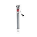 Bulldog 5,000 lbs. Round Trailer Jack Sidewind 15" Lift - No Foot - No Mount Bulldog 5,000 lbs. Round Trailer Jack Sidewind 15" Lift - No Foot - No Mount