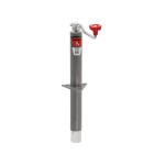 BULLDOG Round Trailer Jack, A-Frame, 5,000 lbs. Lift Capacity, Top Wind, Bolt-On, 15 in. Travel BULLDOG Round Trailer Jack, A-Frame, 5,000 lbs. Lift Capacity, Top Wind, Bolt-On, 15 in. Travel