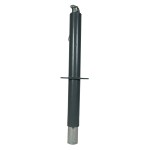 BULLDOG Round Trailer Jack, A-Frame, 5,000 lbs. Lift Capacity, Top Wind, Bolt-On, 15 in. Travel BULLDOG Round Trailer Jack, A-Frame, 5,000 lbs. Lift Capacity, Top Wind, Bolt-On, 15 in. Travel