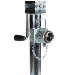 Bulldog 5K Pipe Mount Swivel Trailer Jack Sidewind Bulldog 5K Pipe Mount Swivel Trailer Jack, Sidewind, Zinc Coated, Corrosion Resistant