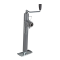 Bulldog 5K Pipe Mount Swivel Jack Topwind Bulldog 5K Pipe Mount Swivel Trailer Jack, Topwind, Zinc and Gray Powdercoat Finish