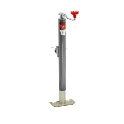 Bulldog 5,000 lbs. Round Pipe Mount Swivel Trailer Jack Topwind 15" Lift w/ Pull Pin Bulldog 5,000 lbs. Round Pipe Mount Swivel Trailer Jack Topwind 15" Lift w/ Pull Pin