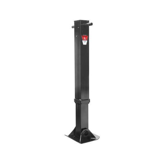 1823050383 BULLDOG Trailer Jack Accessory Heavy Duty Jack Single Speed Direct Weld Mount (Crank Sold Separately) Bulldog 45,000 lbs. Trailer Jack Weld On 17" Lift Fixed Leg