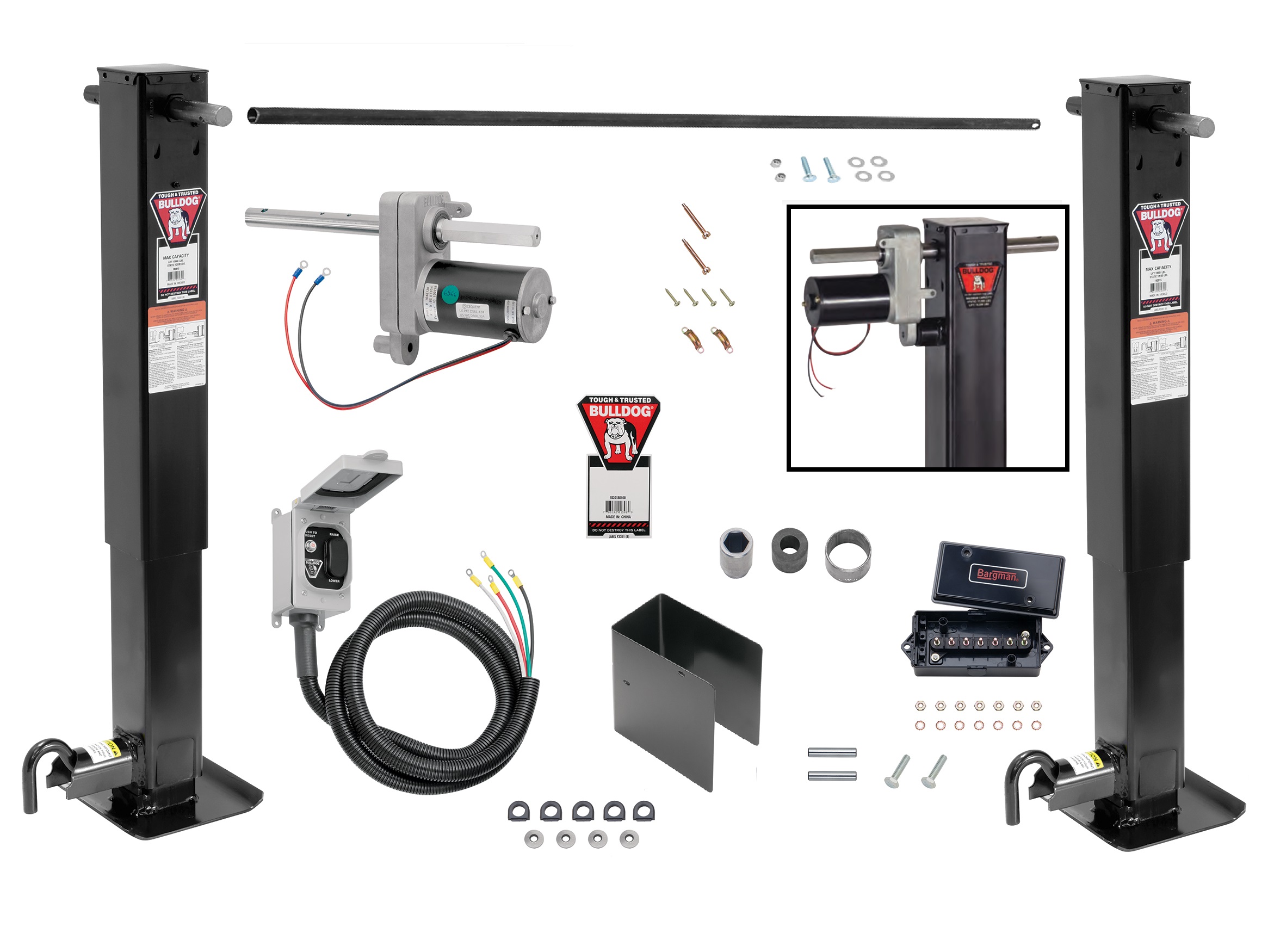 Bulldog 20074 Rigging Set Bulldog 20074 Rigging Kit - 8 Piece Set With ...