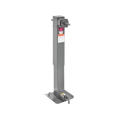 Bulldog 2-Speed 12,000 lbs Square Trailer Jack Drop Leg Non Spring Return Planetary Gearbox 26" Lift Bulldog 2-Speed 12,000 lbs Square Trailer Jack Drop Leg Non Spring Return Planetary Gearbox 26" Lift