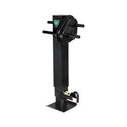 Bulldog 2-Speed 12,000 lbs Square Trailer Jack Drop Leg w/ Spring Return Traditional Gearbox 26" Lift Bulldog 2-Speed 12,000 lbs Square Trailer Jack Drop Leg w/ Spring Return Traditional Gearbox 26" Lift