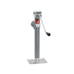 Bulldog 7,000 lbs. Round Pipe Mount Swivel Trailer Jack Sidewind 15" Lift w/ Pull Pin Bulldog 7,000 lbs. Round Pipe Mount Swivel Trailer Jack Sidewind 15" Lift w/ Pull Pin