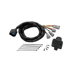 Fifth Wheel Adapter Harness, 7-Way RV Round Tow Plug Harness Flat Pin U.S. Car Connector Assembly 7 ft., Toyota Fifth Wheel Adapter Harness, 7-Way RV Round Tow Plug Harness Flat Pin U.S. Car Connector Assembly 7 ft., Toyota