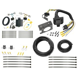 Trailer Hitch 7 Way RV Wiring Kit For 17-19 Infiniti QX30 Plug Prong Pin Brake Control Ready Trailer Hitch 7 Way RV Wiring Kit For 17-19 Infiniti QX30 Plug Prong Pin Brake Control Ready