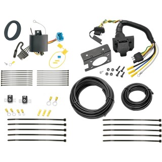 118753 85343 20506 7012A Tekonsha Trailer Hitch 7 Way RV Wiring Kit 18-23 Honda Odyssey Plug Prong Pin Brake Control Ready 18 19 20 21 22 23 2018 2019 2020 2021 2022 2023 Trailer Hitch 7 Way RV Wiring Kit For 18-23 Honda Odyssey Plug Prong Pin Brake Control Ready