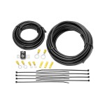 Trailer Hitch 7 Way RV Wiring Kit For 16-19 Toyota Prius Except Prime Plug Prong Pin Brake Control Ready