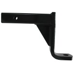 21347 Reese Towpower Trailer Hitch Ball Mount 5000 lbs. Capacity Fits 2 inch Receiver 8 inch Drop Black Reese 5,000 lbs Trailer Tow Hitch Ball Mount Fits 2" Receiver 8" Drop 6-3/4" Rise 10" Long 1" Ball Hole