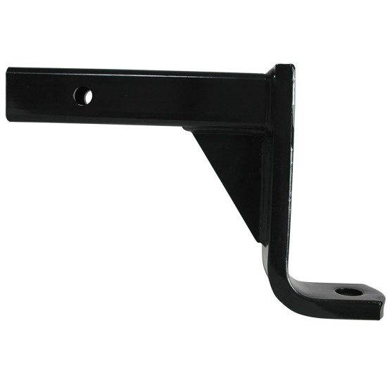 21347 Reese Towpower Trailer Hitch Ball Mount 5000 lbs. Capacity Fits 2 inch Receiver 8 inch Drop Black Reese 5,000 lbs Trailer Tow Hitch Ball Mount Fits 2" Receiver 8" Drop 6-3/4" Rise 10" Long 1" Ball Hole